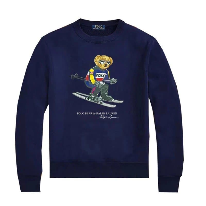 Polo Ralph Lauren Polo Bear Sweatshirt Off-White — Y6·宝蓝色