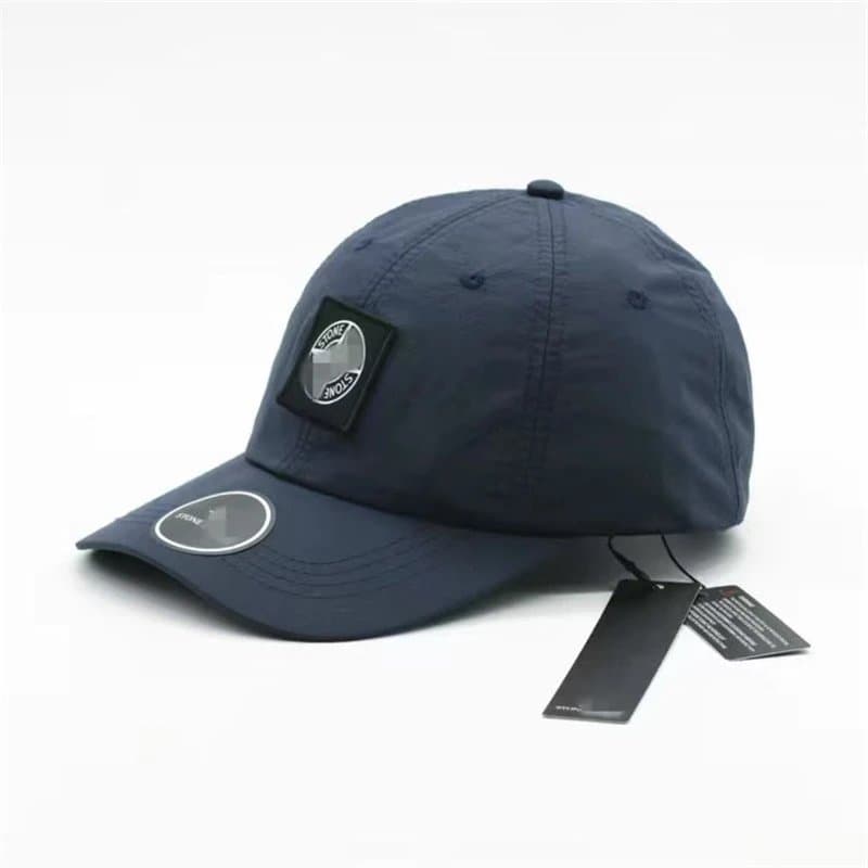 Stone Island Baseball Cap Compass Logo Patch — A1