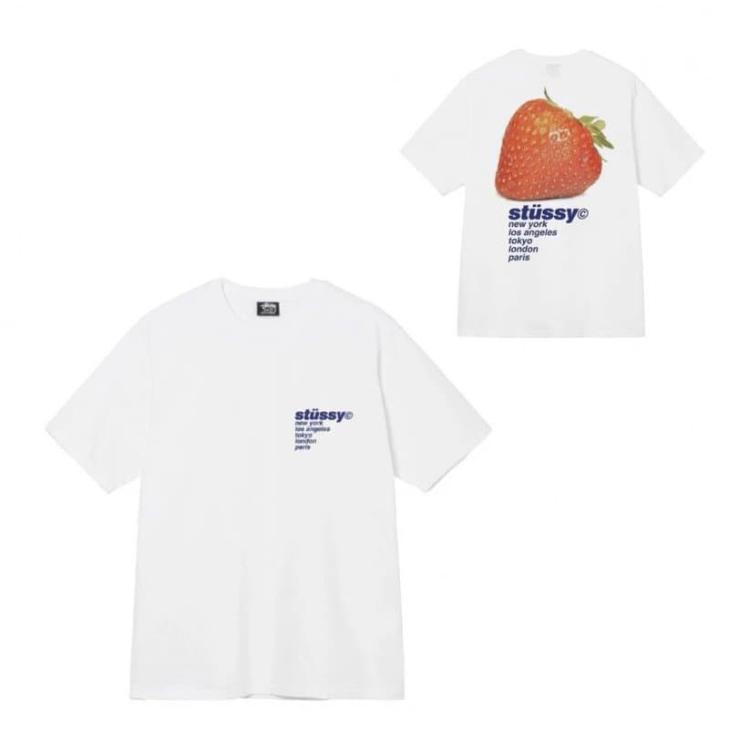 Stüssy 8 Ball Tee 8 Ball Print — 848白色