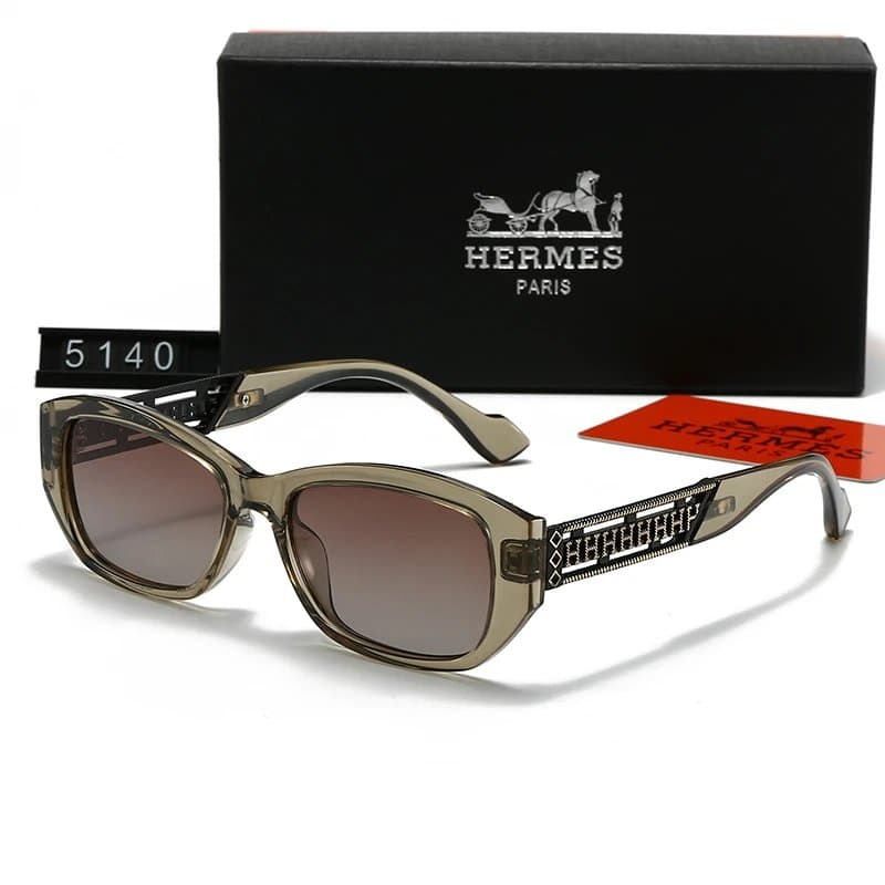 Hermès Square Sunglasses Gradient Lens — 5140-D