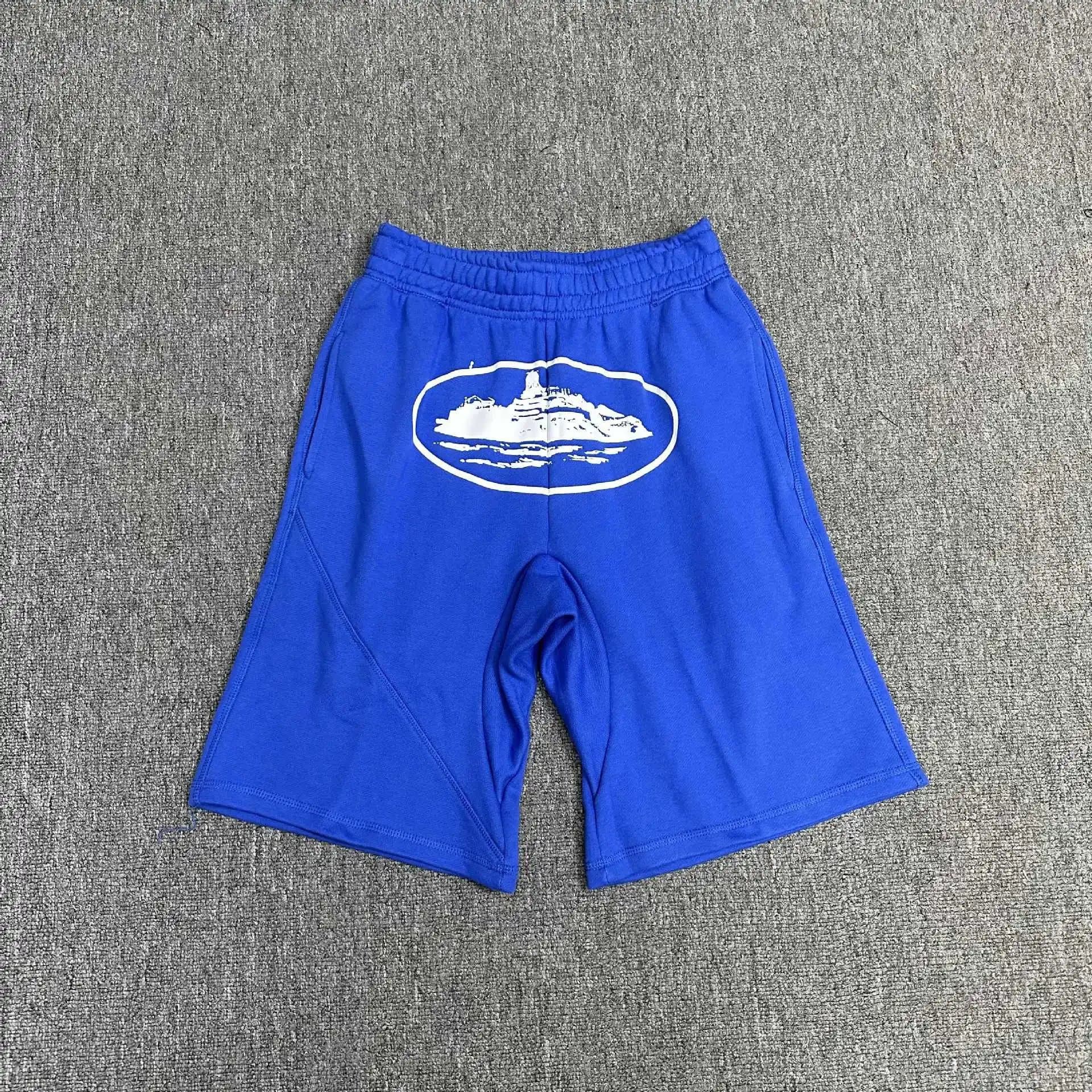 Corteiz Cargo Shorts Multiple Colors — 彩蓝色