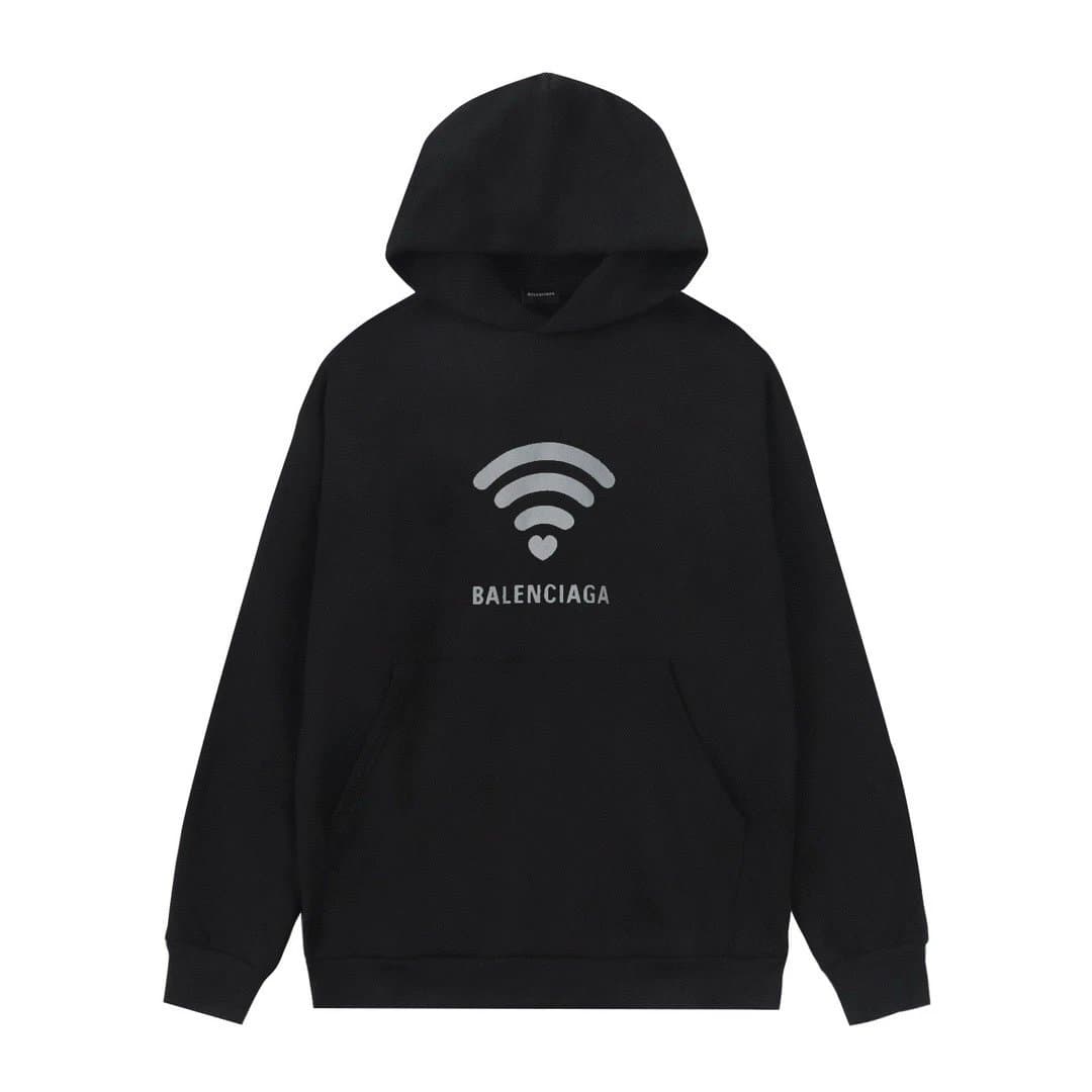Balenciaga Logo Hoodie Inverted Logo — 6