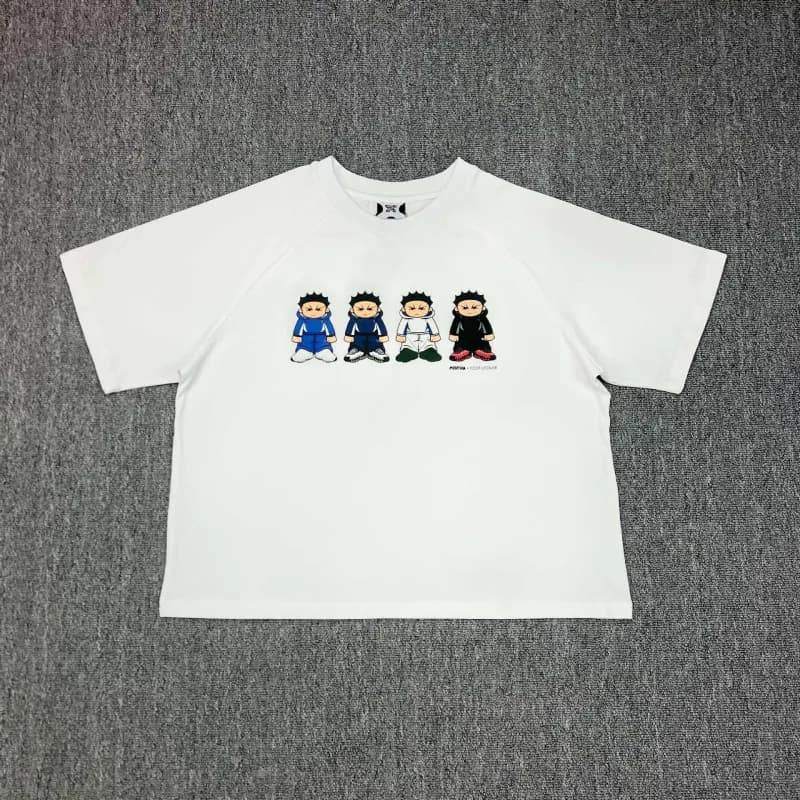 Balenciaga Mesh T-Shirt Logo Print — 203白色