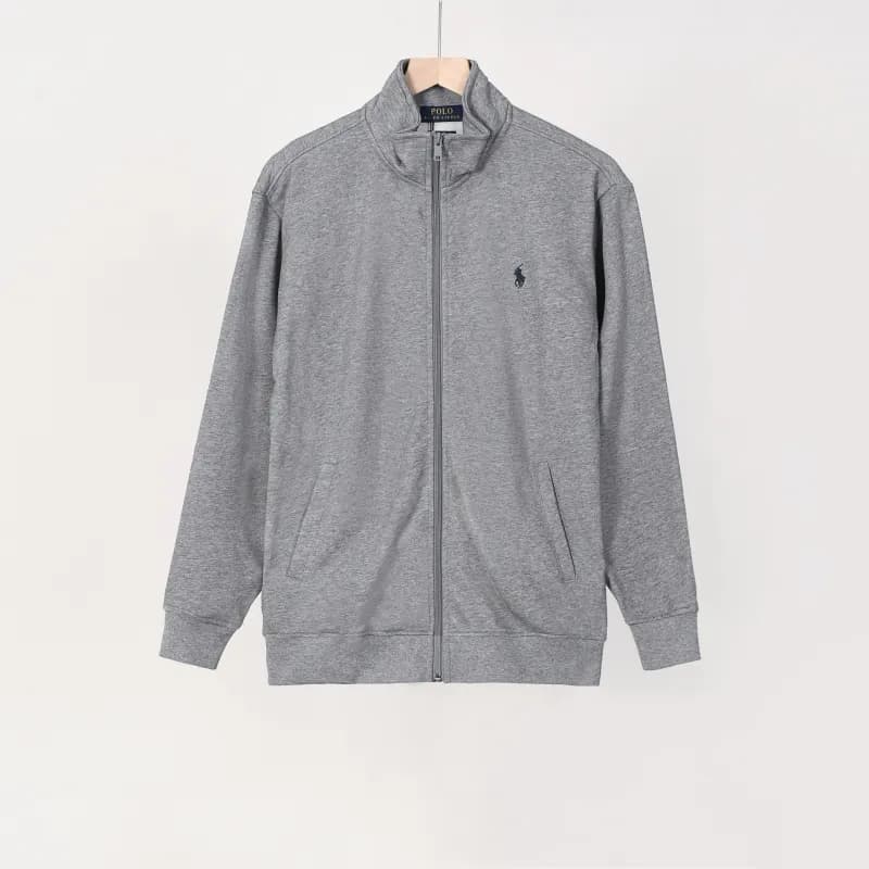 Polo Ralph Lauren Track Jacket Heather Grey