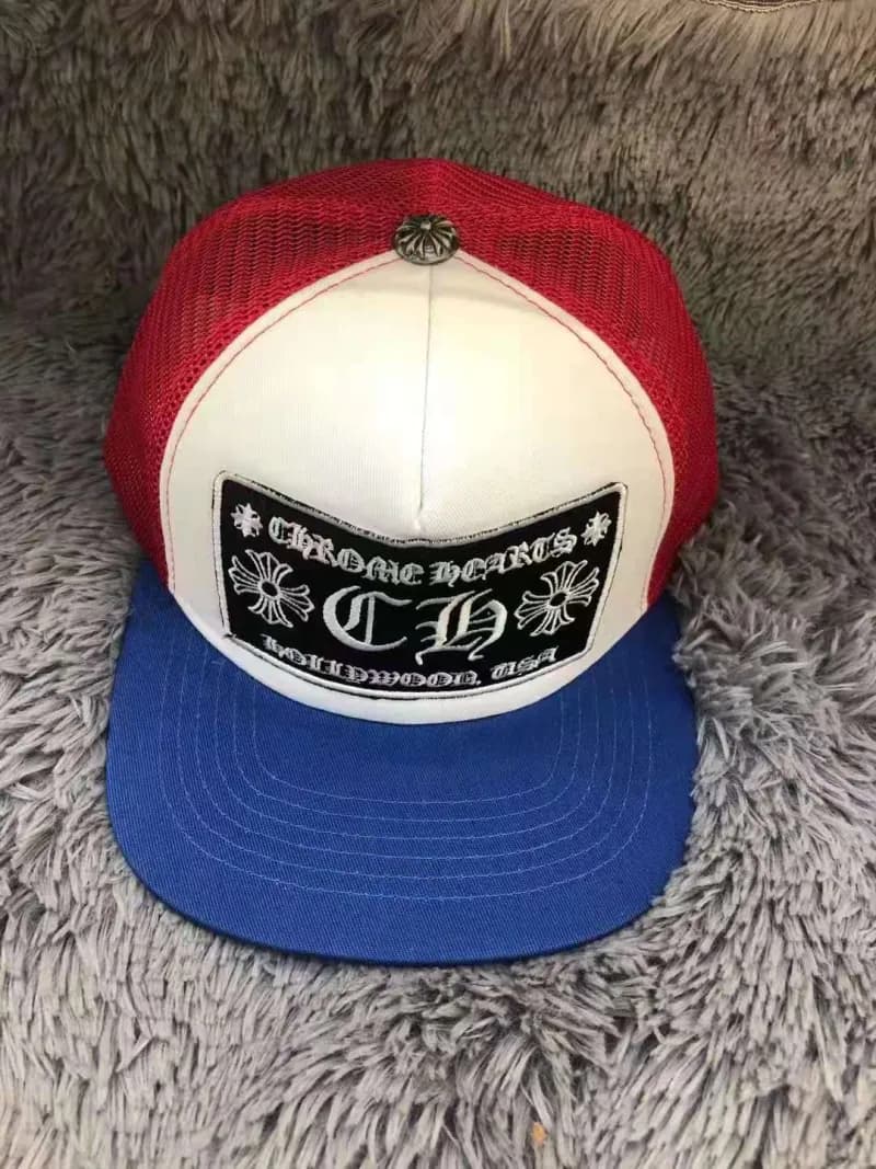 Snapback Cap Chrome Hearts Logo — 4