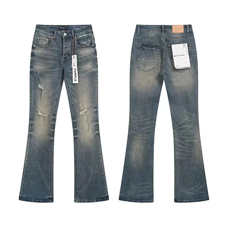 Levi's Flared Jeans Distressed Wash