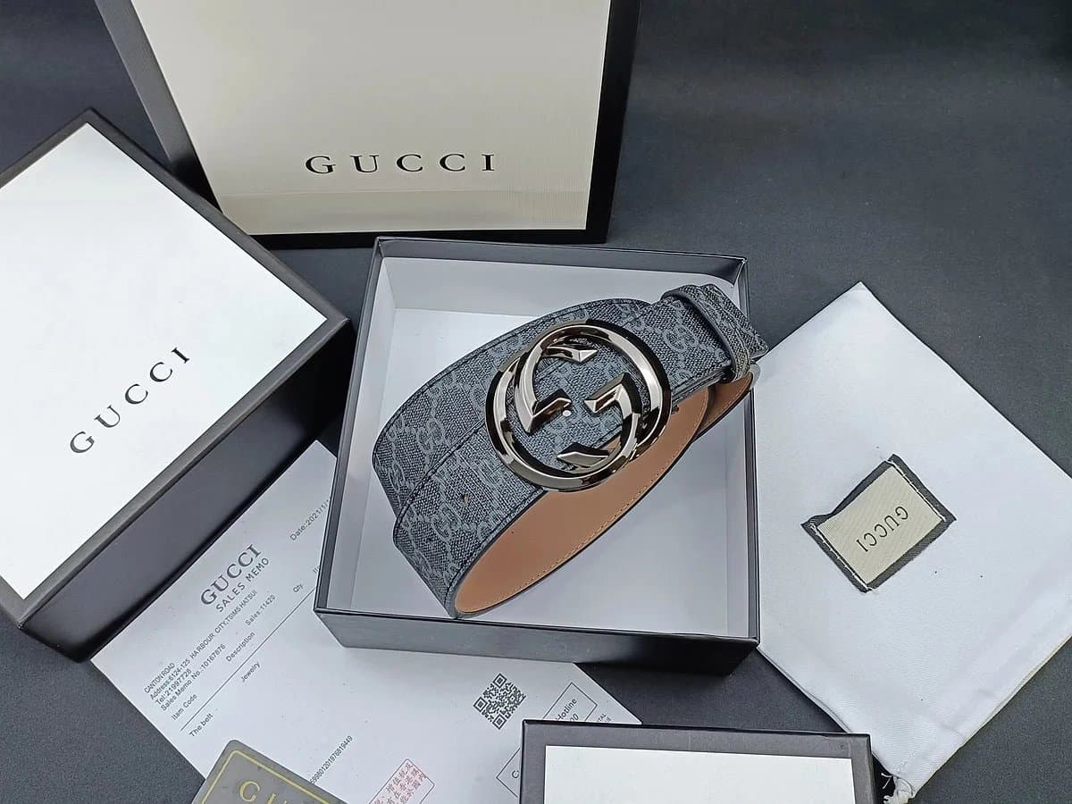 Gucci Horsebit 1955 Belt GG Buckle — 26