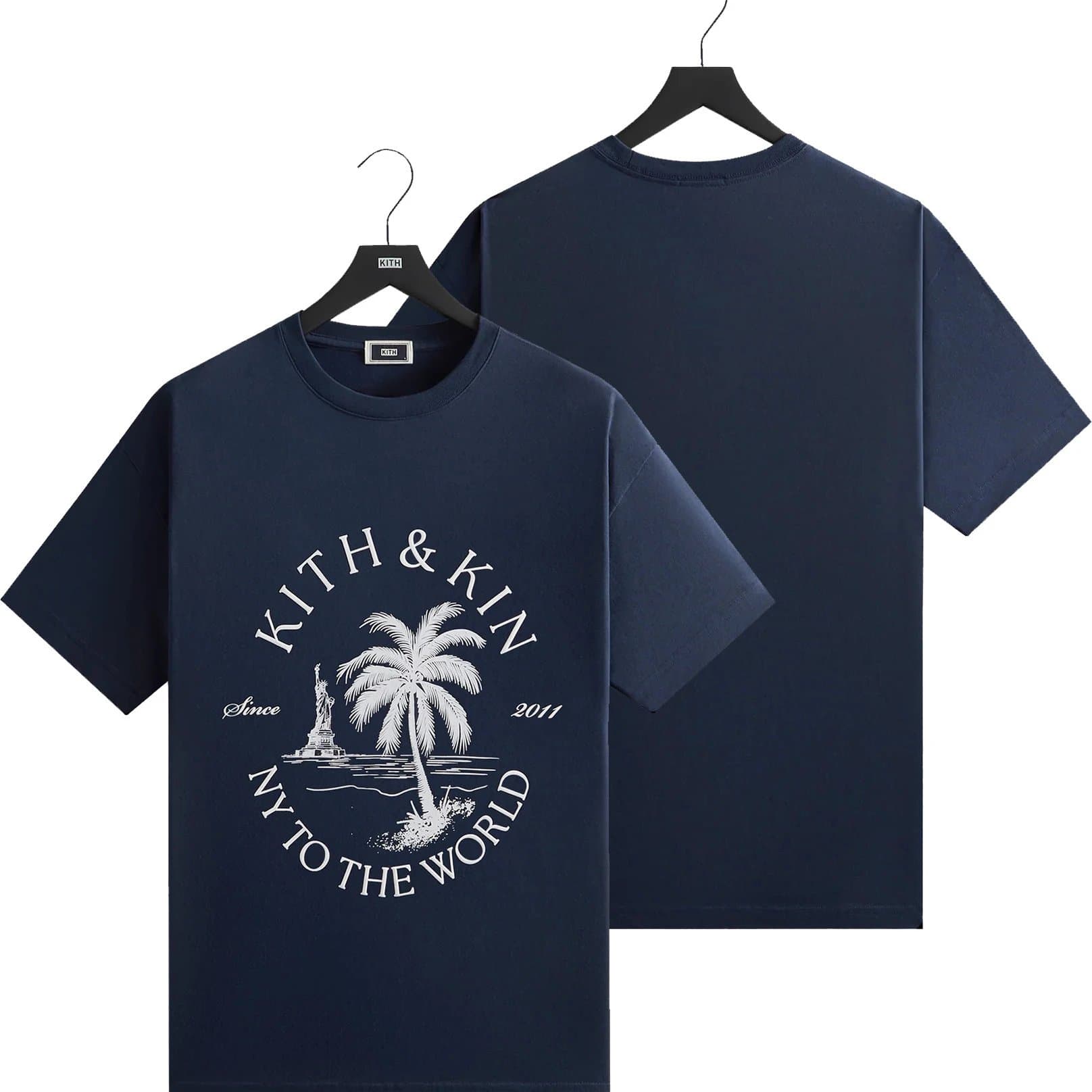 Kith Rolling Stones Tour '81 Tee Tour '81 Graphic — K-300 宝蓝色