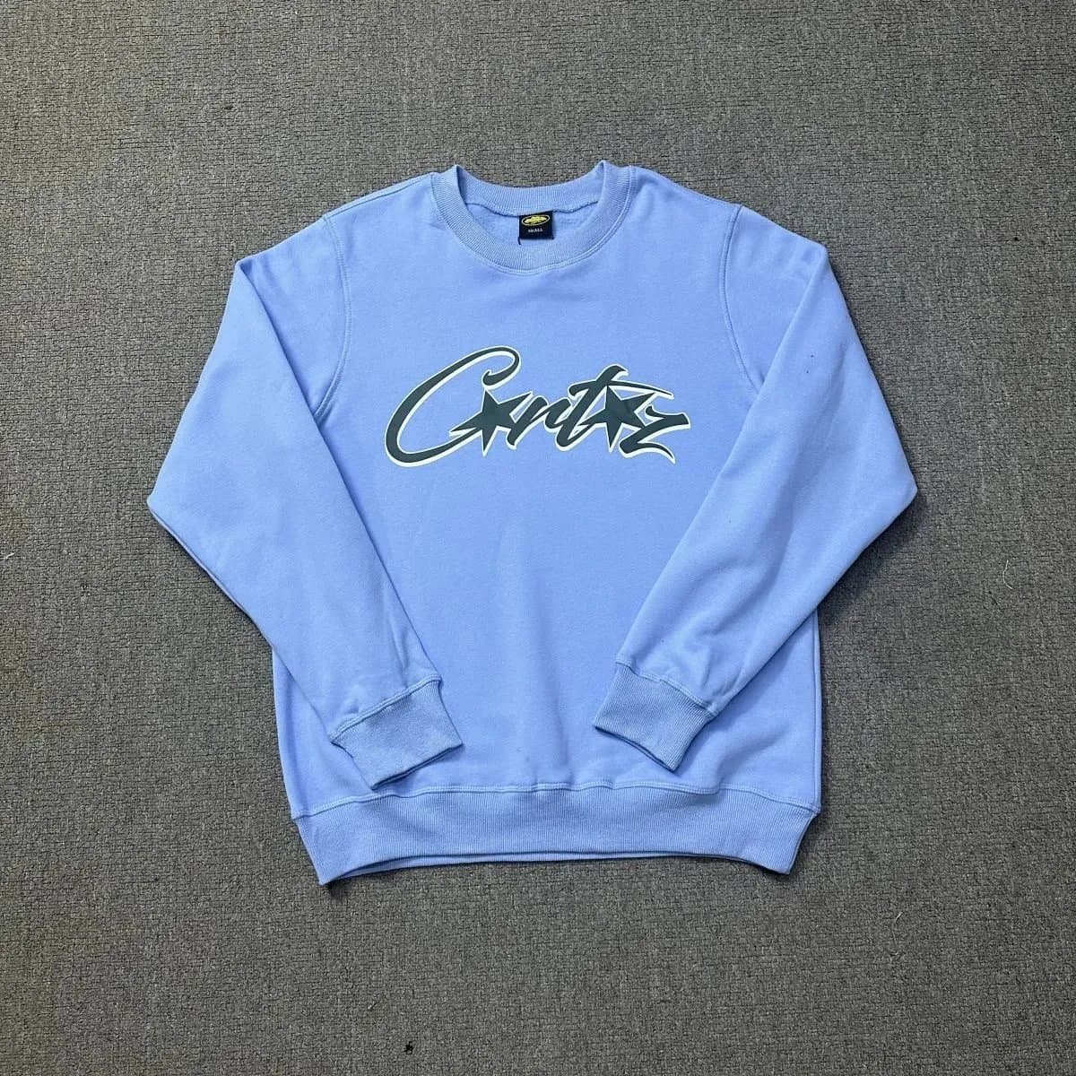 Corteiz Crewneck Sweatshirt Pink Script Logo — 25