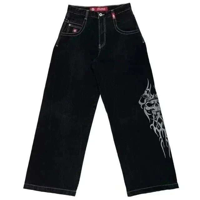 BAPE Denim Skirt Ape Head Embroidery — N09黑色