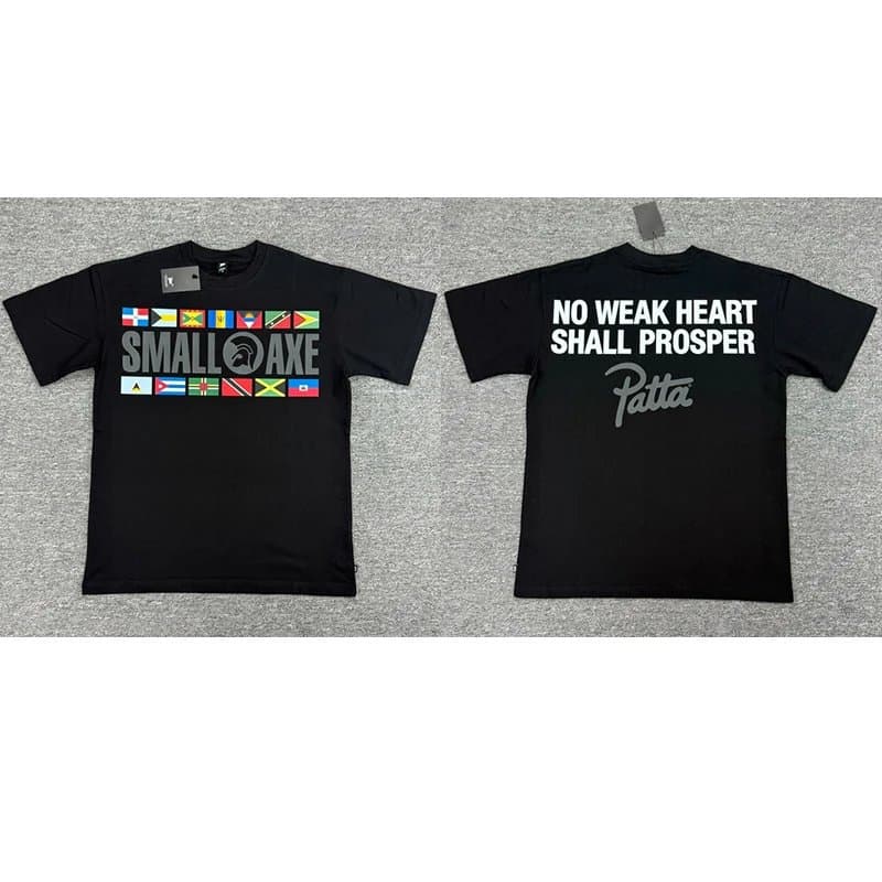 Patta Small Axe Tee Flag Print
