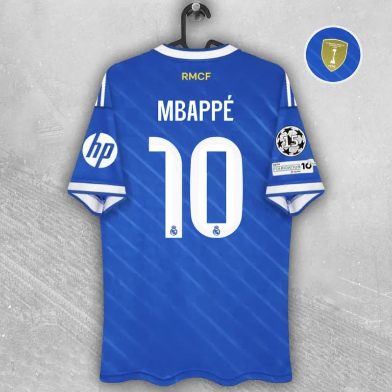 Adidas Home Jersey Mbappé #10 — 2526皇马二客#10欧冠