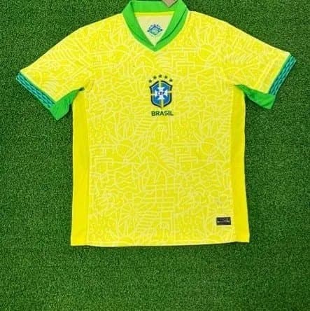 Adidas Spain National Team Jersey 2008 Away — 2425巴西主场