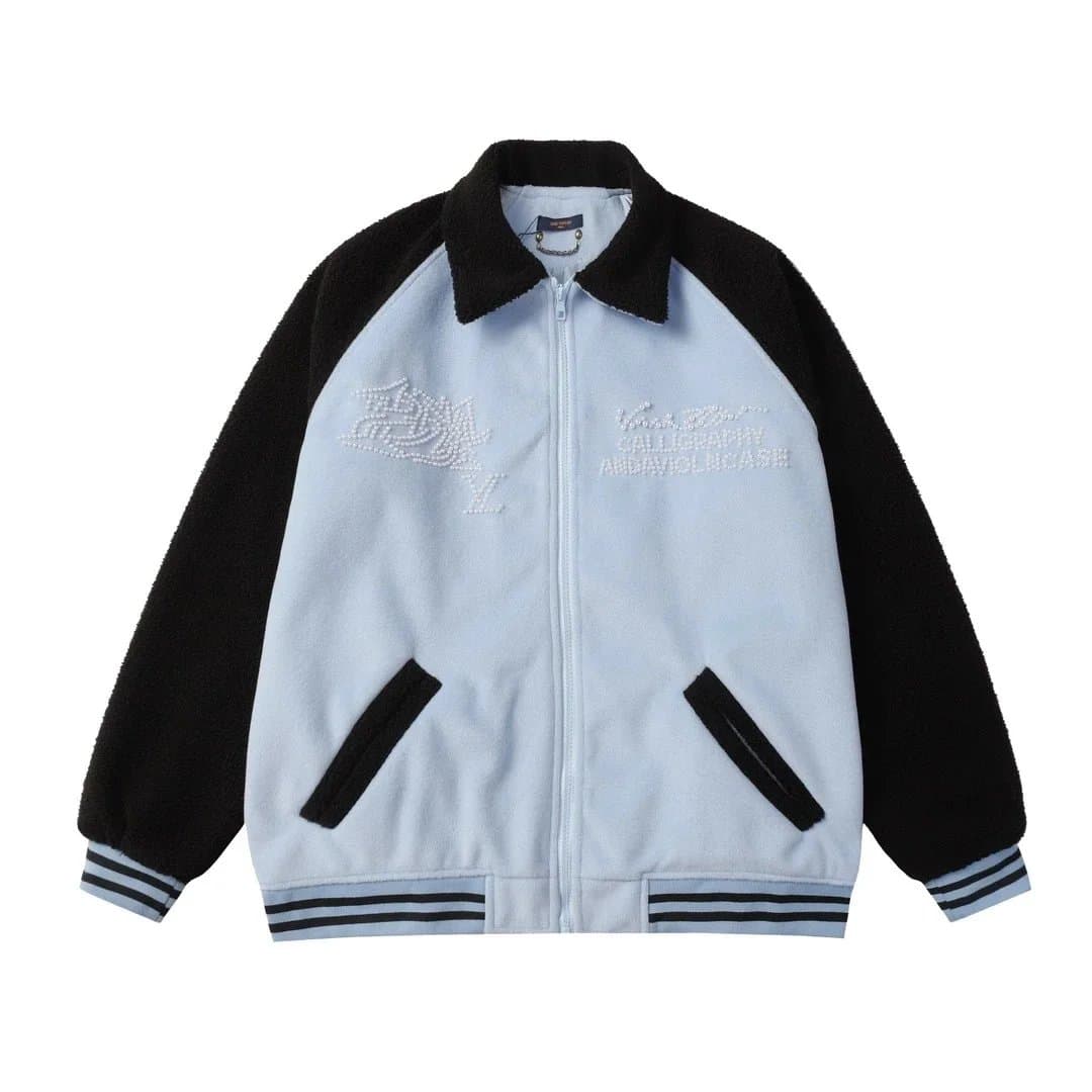 Louis Vuitton × Gallery Dept. Varsity Jacket Embroidered Monogram — 31