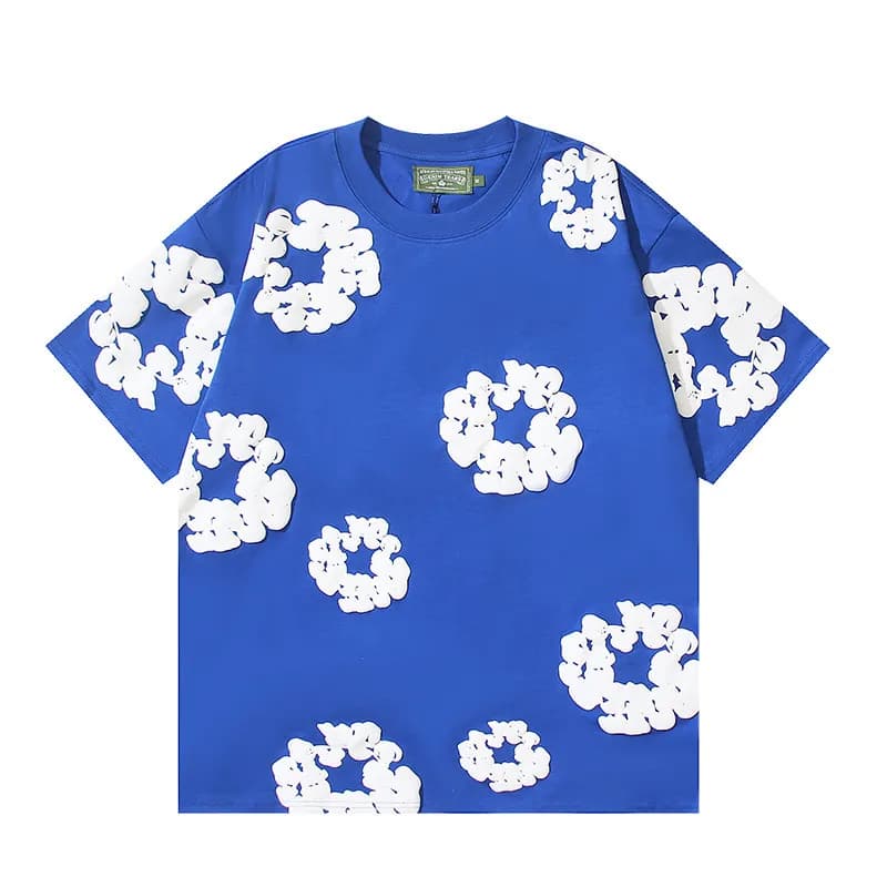 Balenciaga Cloud Print T-Shirt 3D Cloud Motif