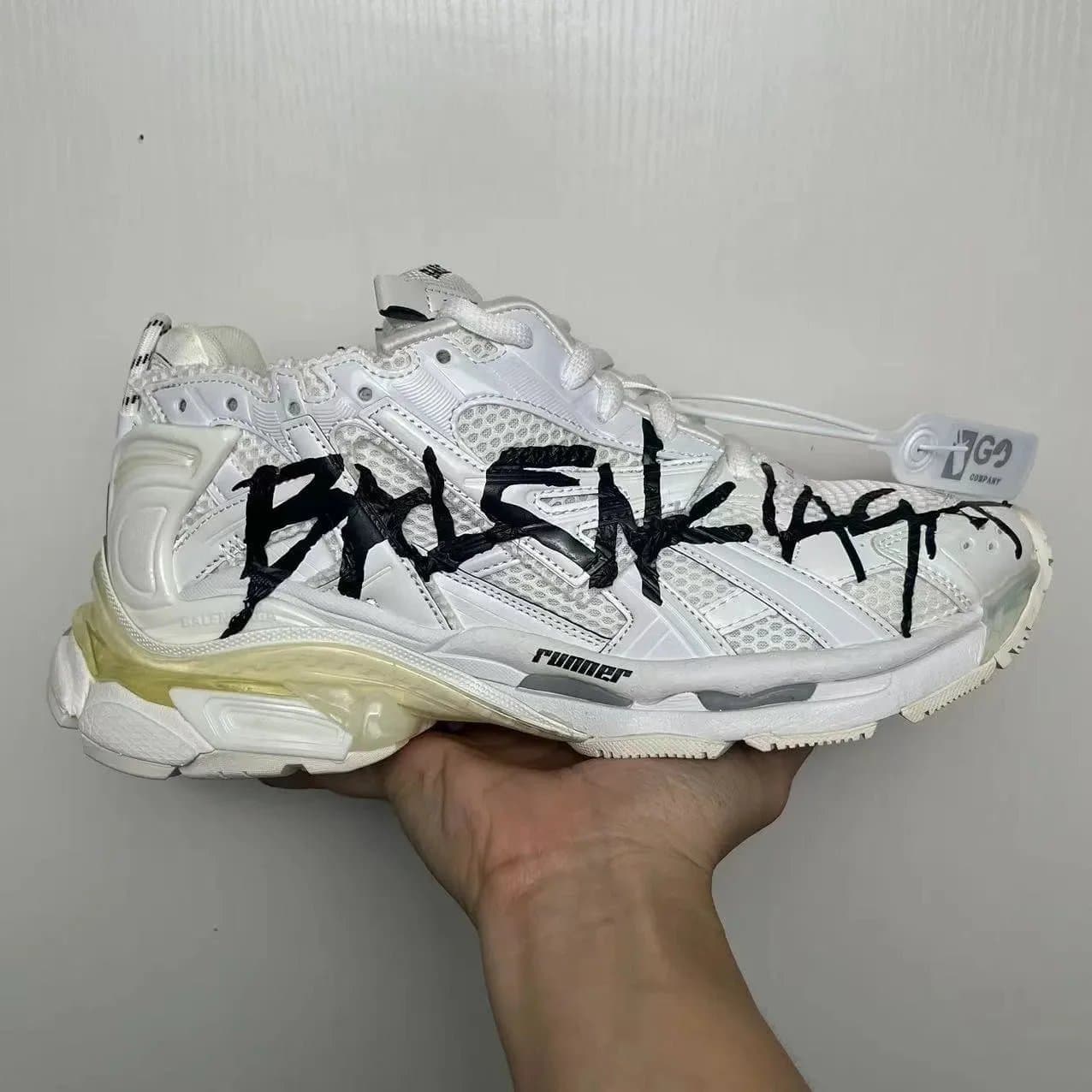 Balenciaga Speed Trainer White Blue — 29