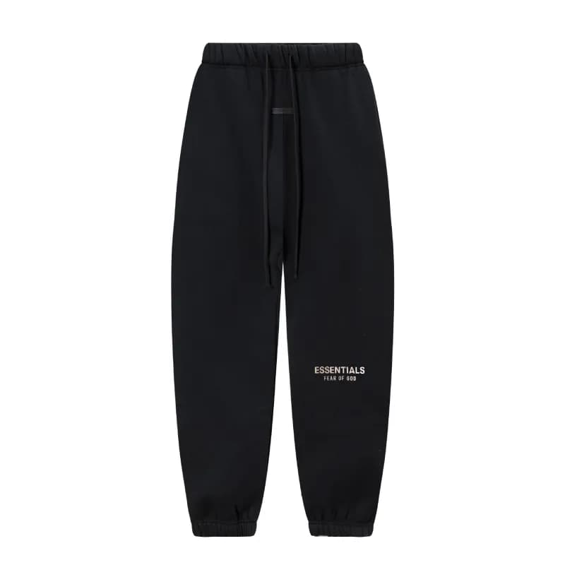 Fear of God Essentials Track Pants Essentials Logo — 5526 black