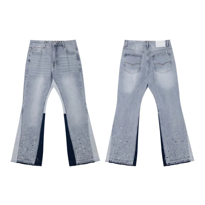 Levi's Flared Jeans Paint Splatter