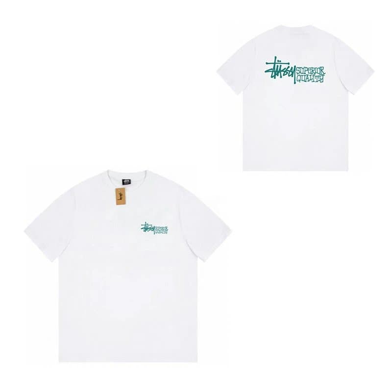 Stüssy Logo T-Shirt White Logo — 308白色