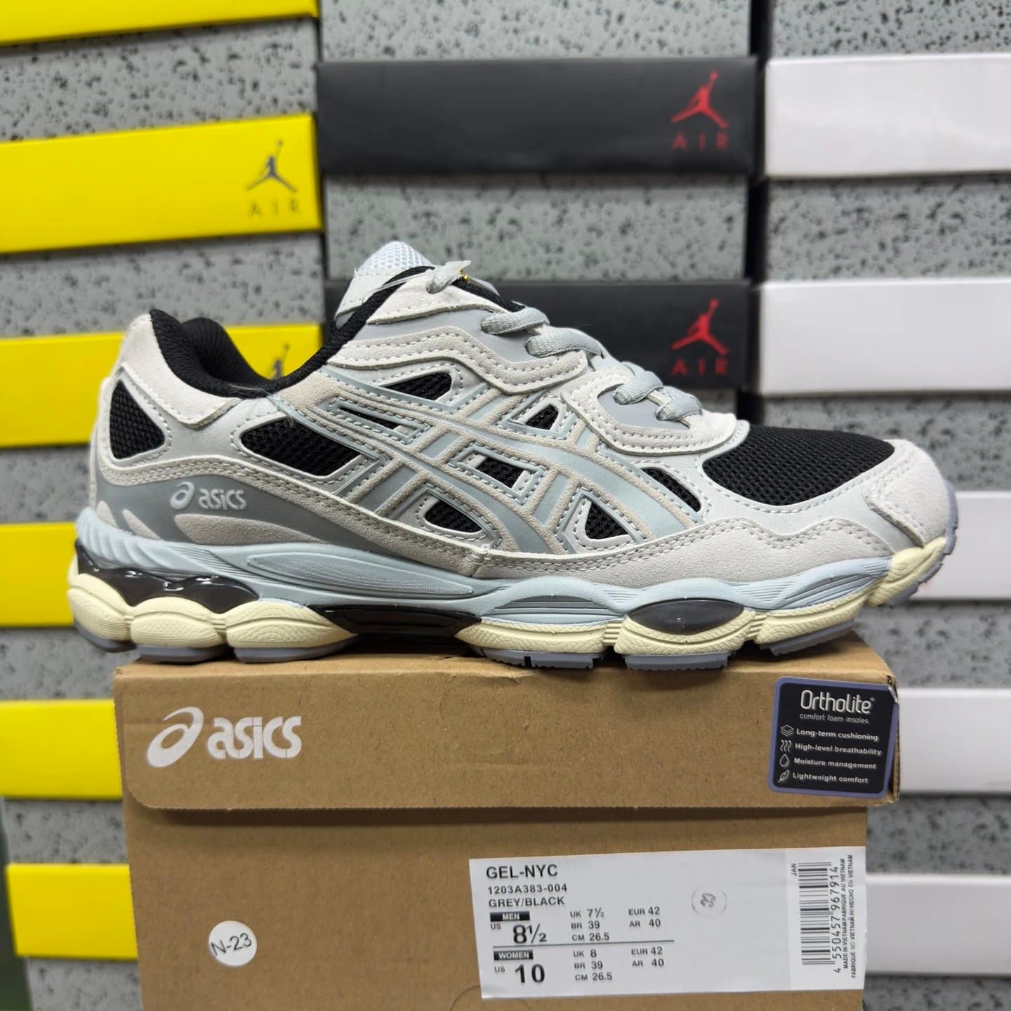 Asics GEL-NYC Grey — WZ版 · 1203A383-004
