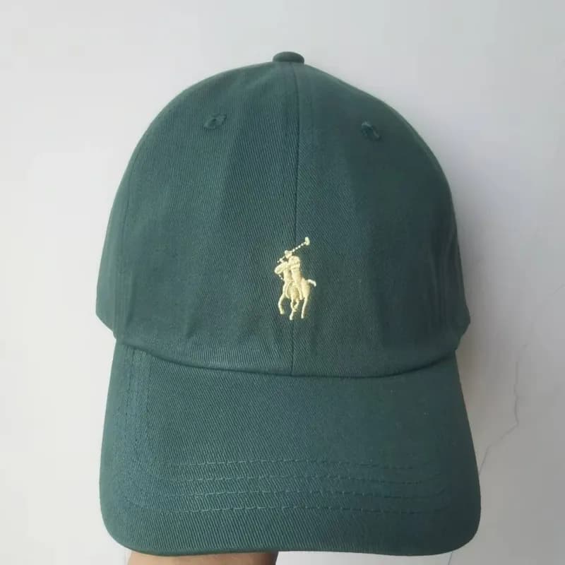 Polo Ralph Lauren Polo Baseball Cap Classic Fit — 墨绿黄标