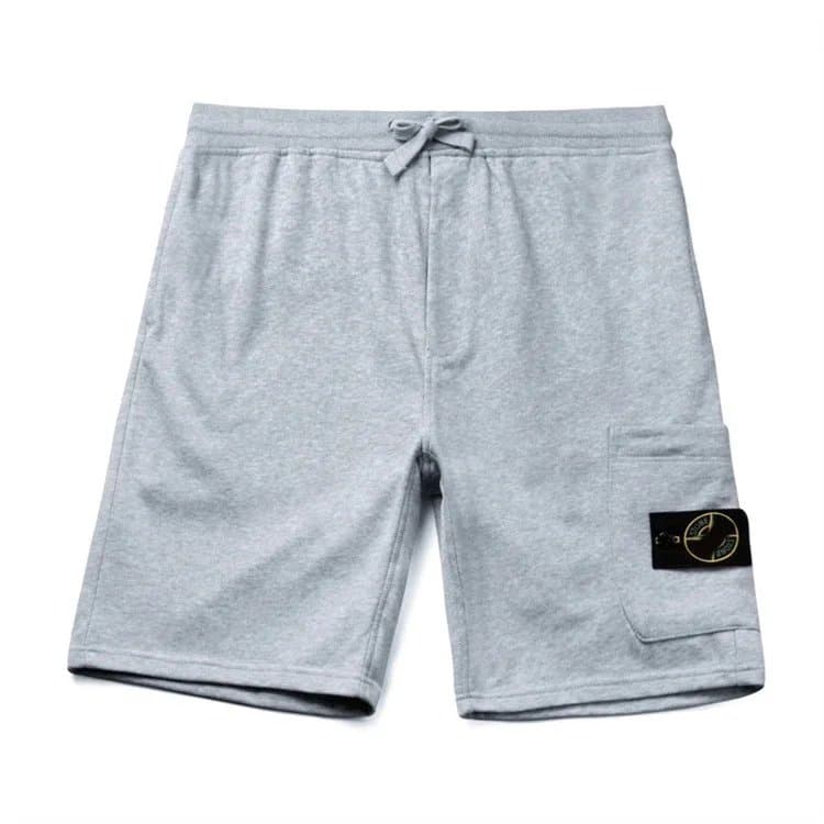 Stone Island Cargo Shorts Black with Compass Patch — S-02