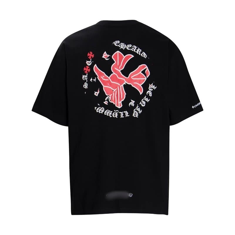 Chrome Hearts Graphic Tee Cross Logo Print — 18