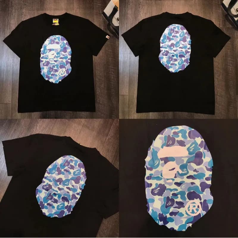 BAPE T-Shirt Apes Together Strong — 黑色7