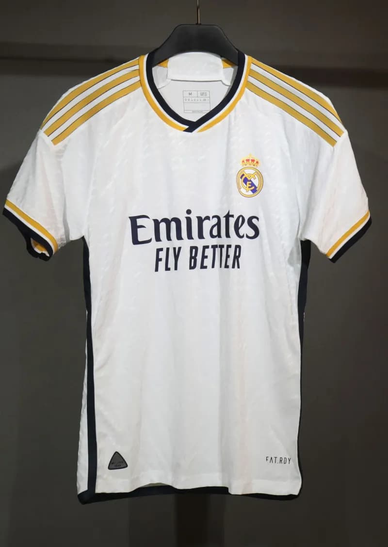 Adidas Real Madrid Home Jersey Emirates Fly Better