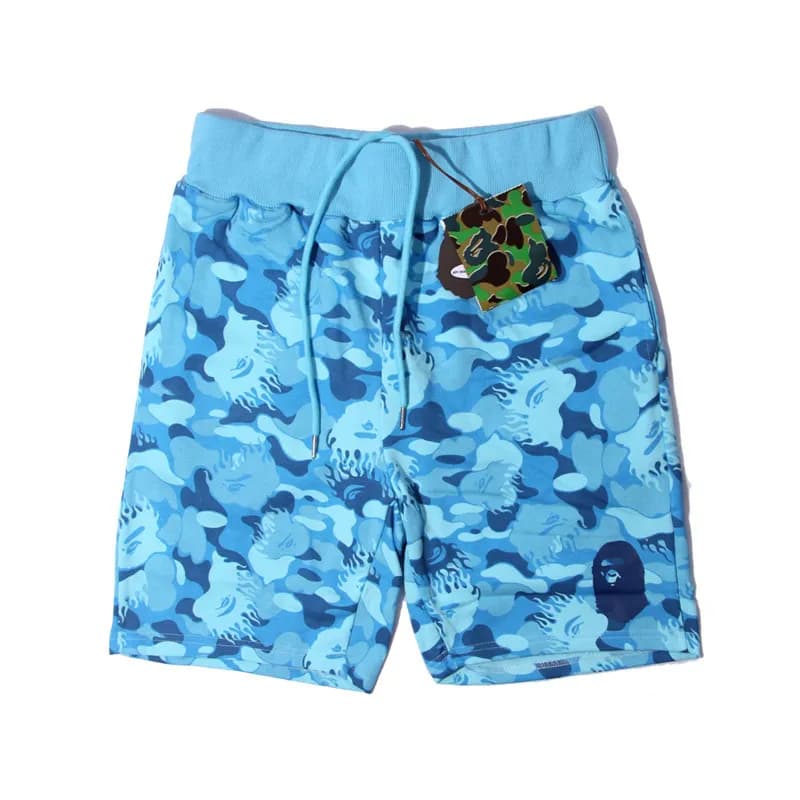 BAPE Shark Camo Shorts Classic Shark Face — 11