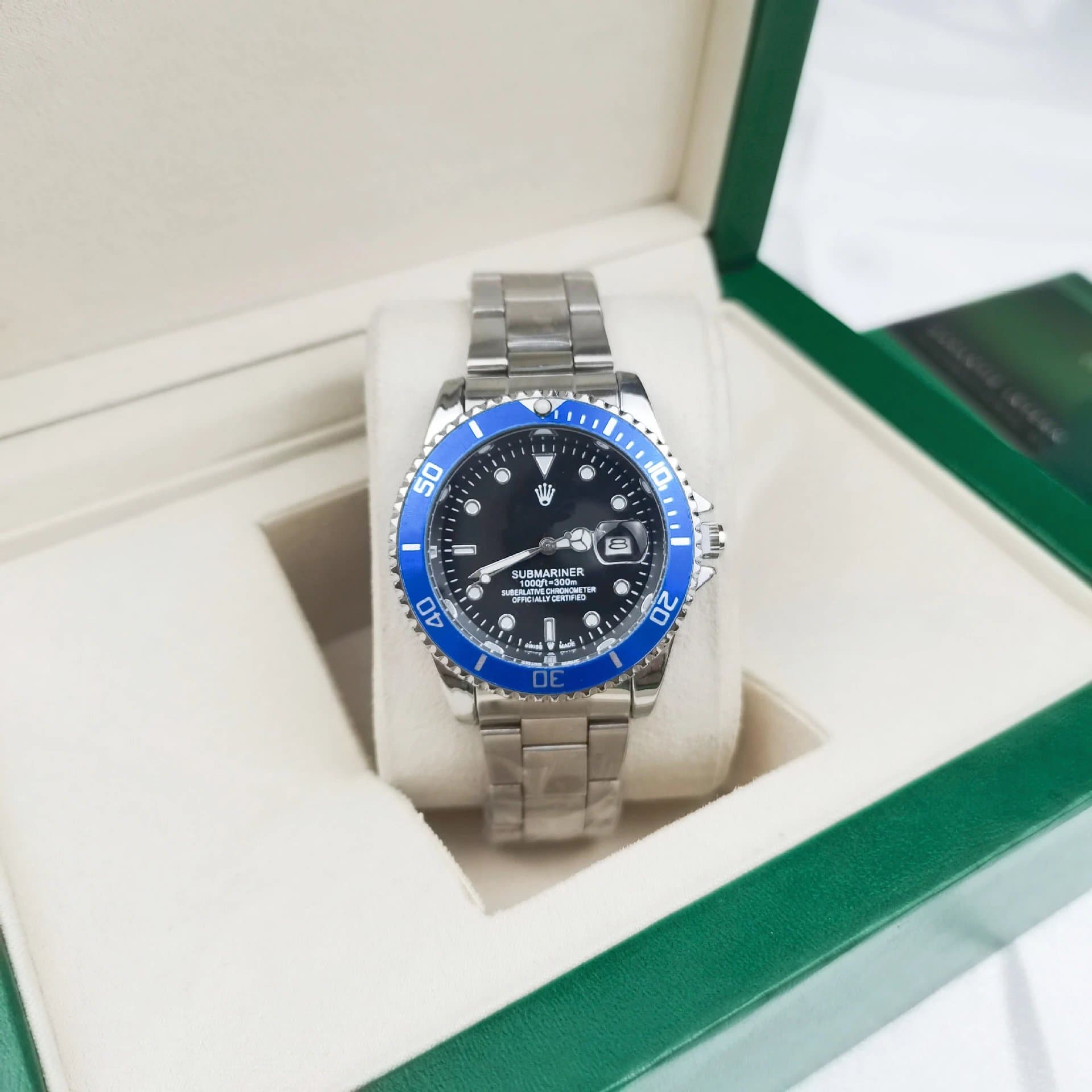 Rolex Submariner Blue Dial with Blue Bezel — 蓝壳黑水鬼