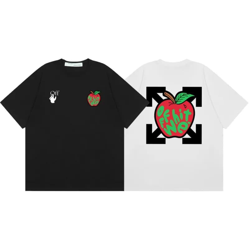Off-White Graphic T-Shirt Paint Splatter Arrow — F28白色