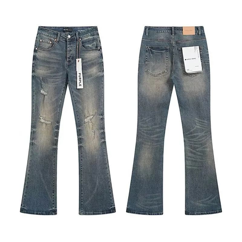 Levi's Flared Jeans Distressed Wash