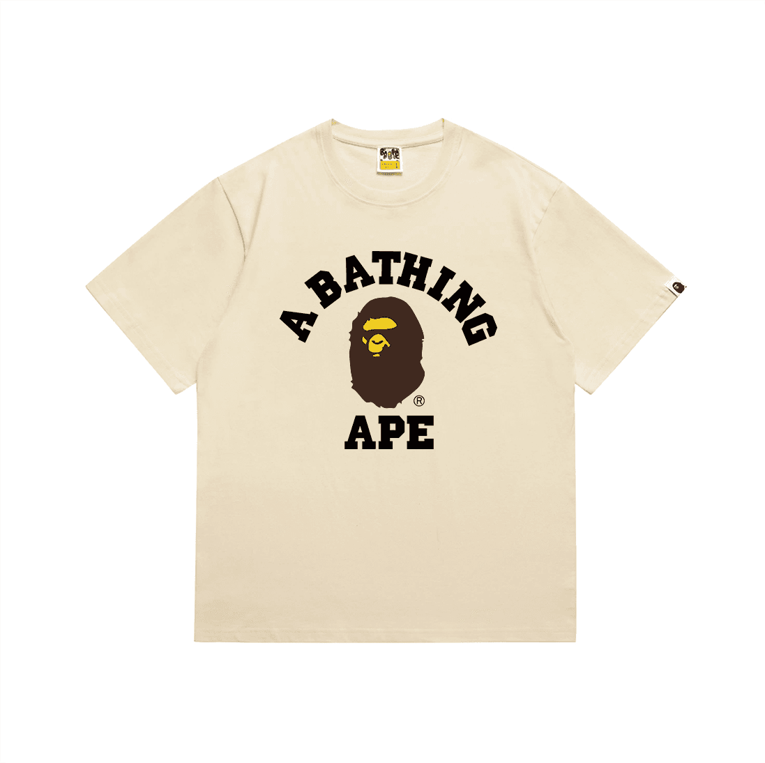 BAPE A Bathing Ape Tee College Logo