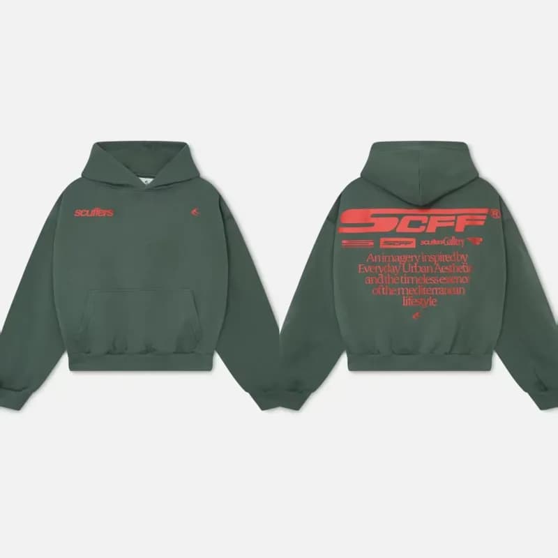 Scuffers Hoodie SCFF Logo Print
