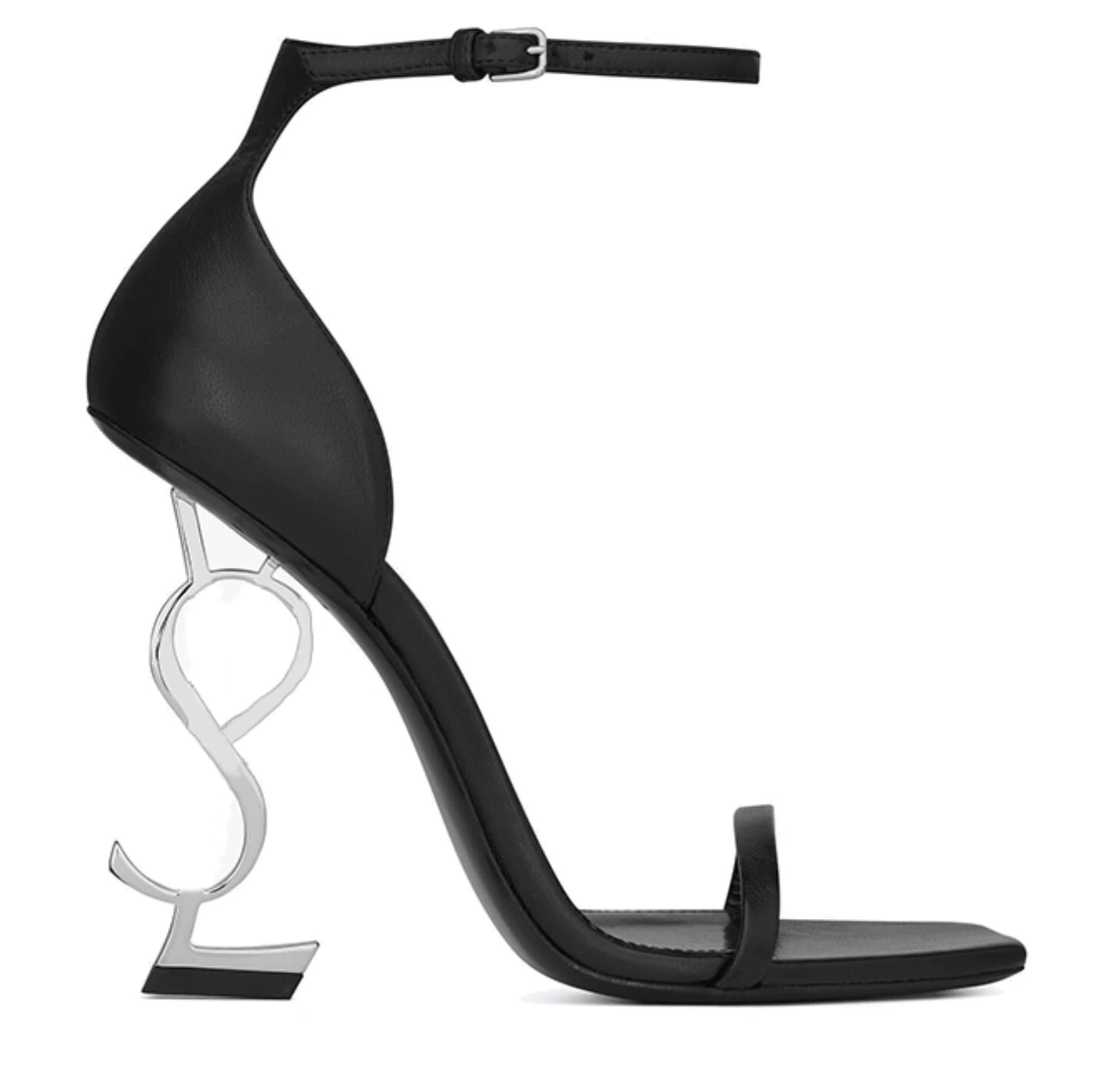 Saint Laurent Opium Heel Monogram Heel