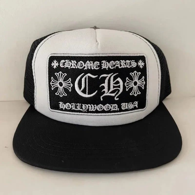 Chrome Hearts Trucker Hat Lips Patch — 2
