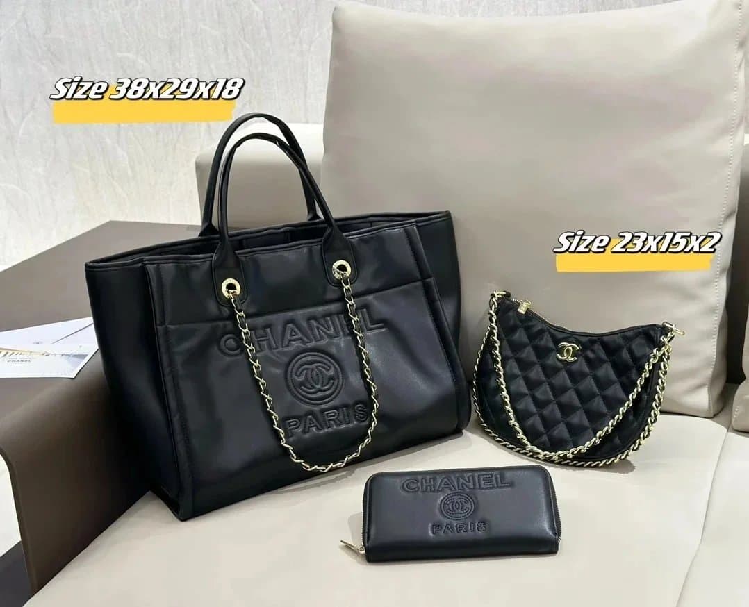Louis Vuitton Neverfull Tote & Mini Bag Set Monogram Empreinte Pink — 42
