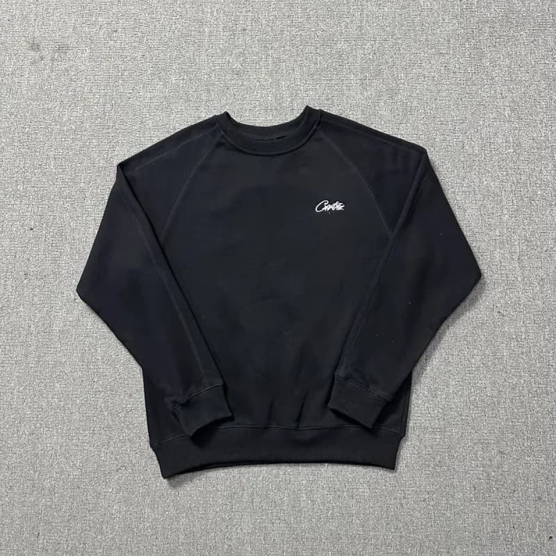 Corteiz Track Jacket CRTZ Script — 762黑色