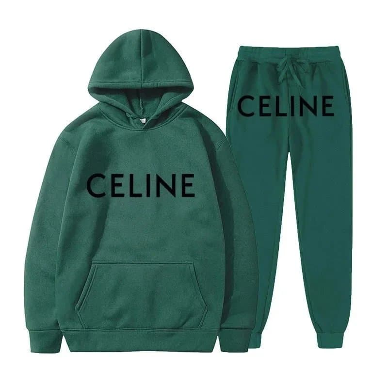 Celine Logo Joggers White Logo — 26