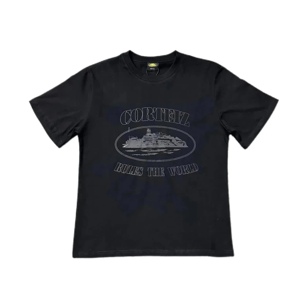Corteiz Graphic Tee Cortez Rules the World — SJ-02