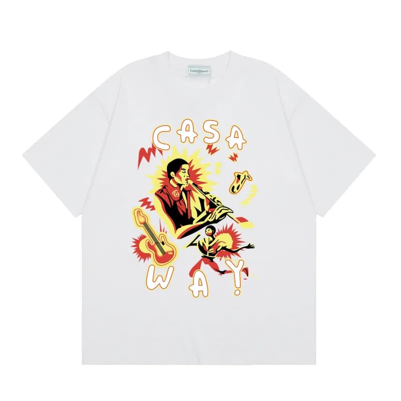 Casablanca Graphic Tee Citrus Print — 17