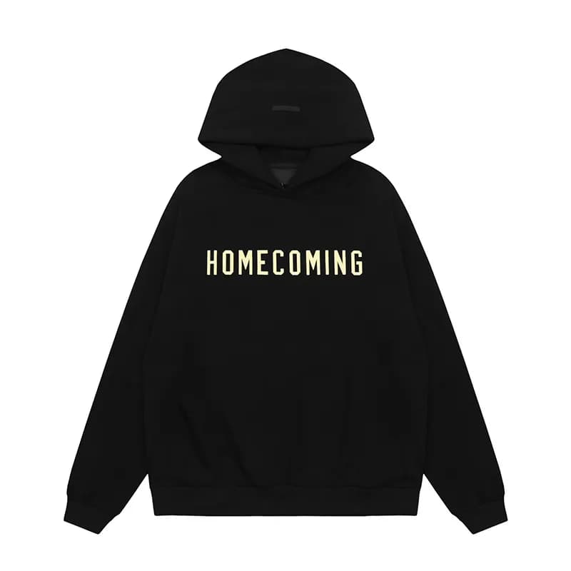 Fear of God Essentials Hooded Sweatshirt Essentials Logo — 2532黑色