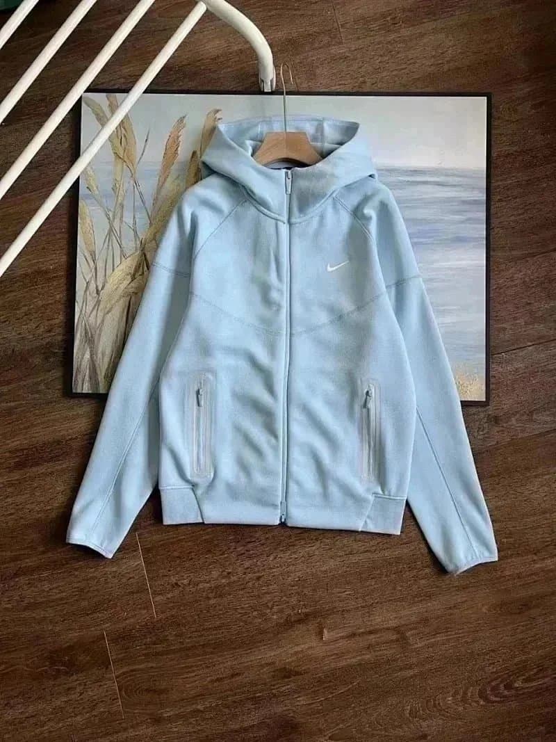 Nike Tech Fleece Hoodie Light Blue