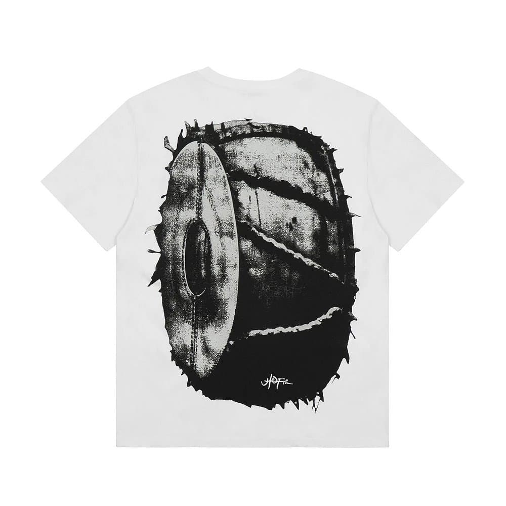 Travis Scott Graphic Tee Raging Wolf — 3188 白色