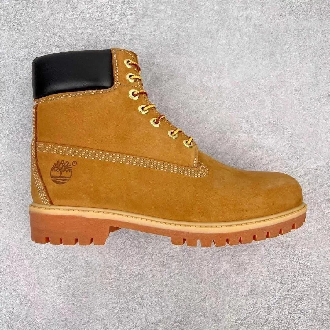 Timberland Premium Boot Black/Green — 添柏岚 大黄靴 头层防水