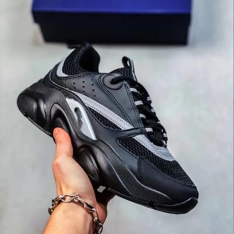 Dior B22 Black Silver
