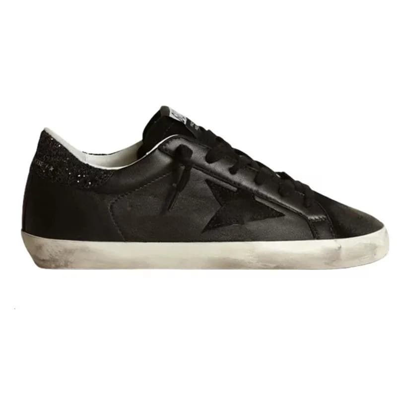 Golden Goose Superstar Distressed Silver Star — 3