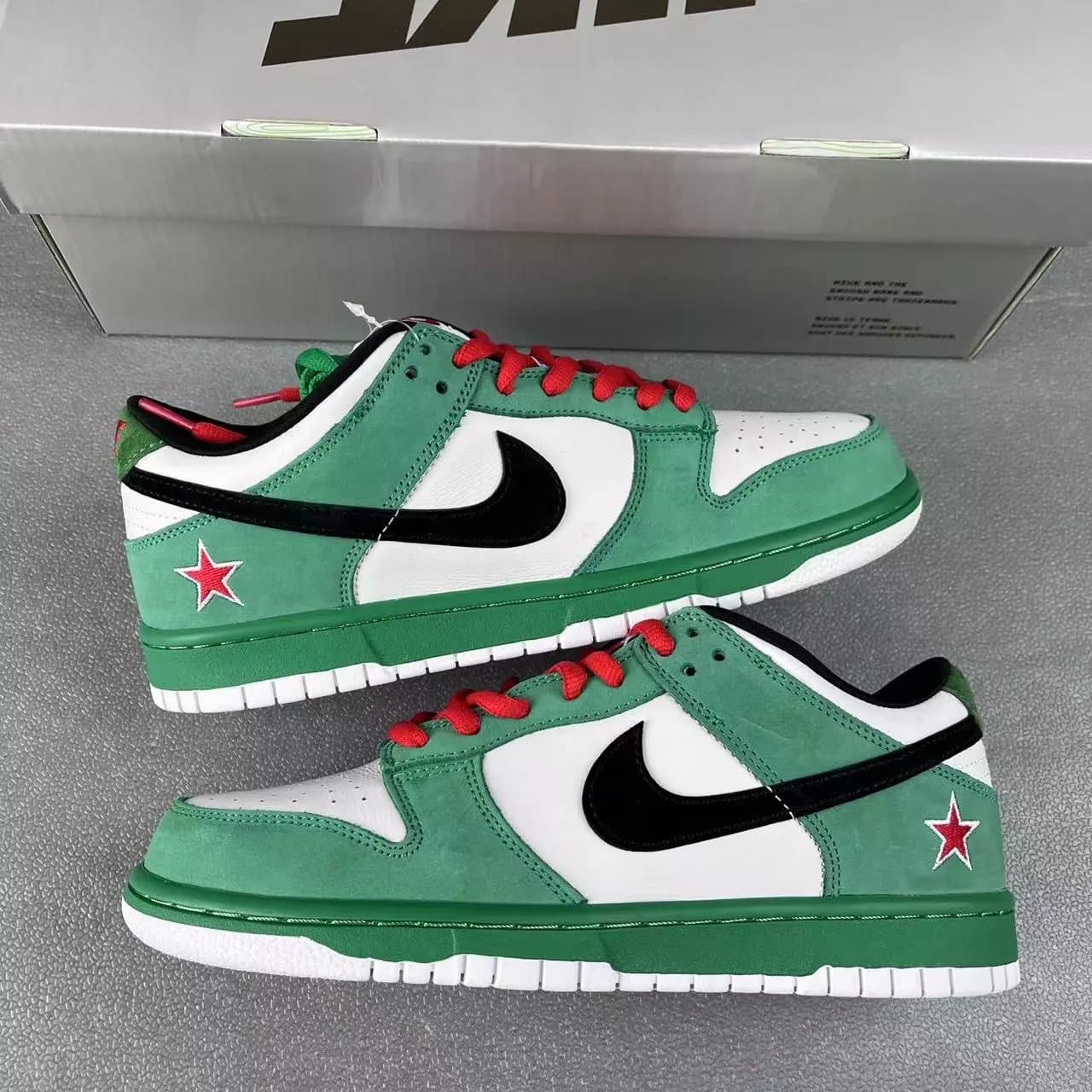 Nike SB Dunk Low Grateful Dead Bear — 喜力绿 304292-302