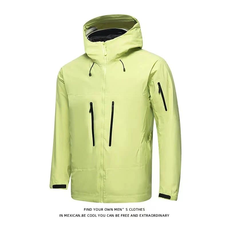 The North Face Mountain Light Jacket Olive/Navy — SV--荧光绿